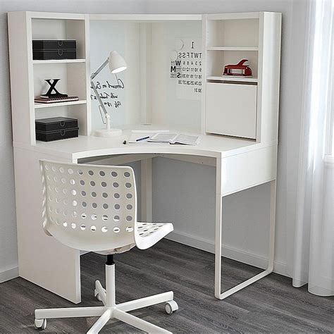 ikea white desk small|white office desk ikea.